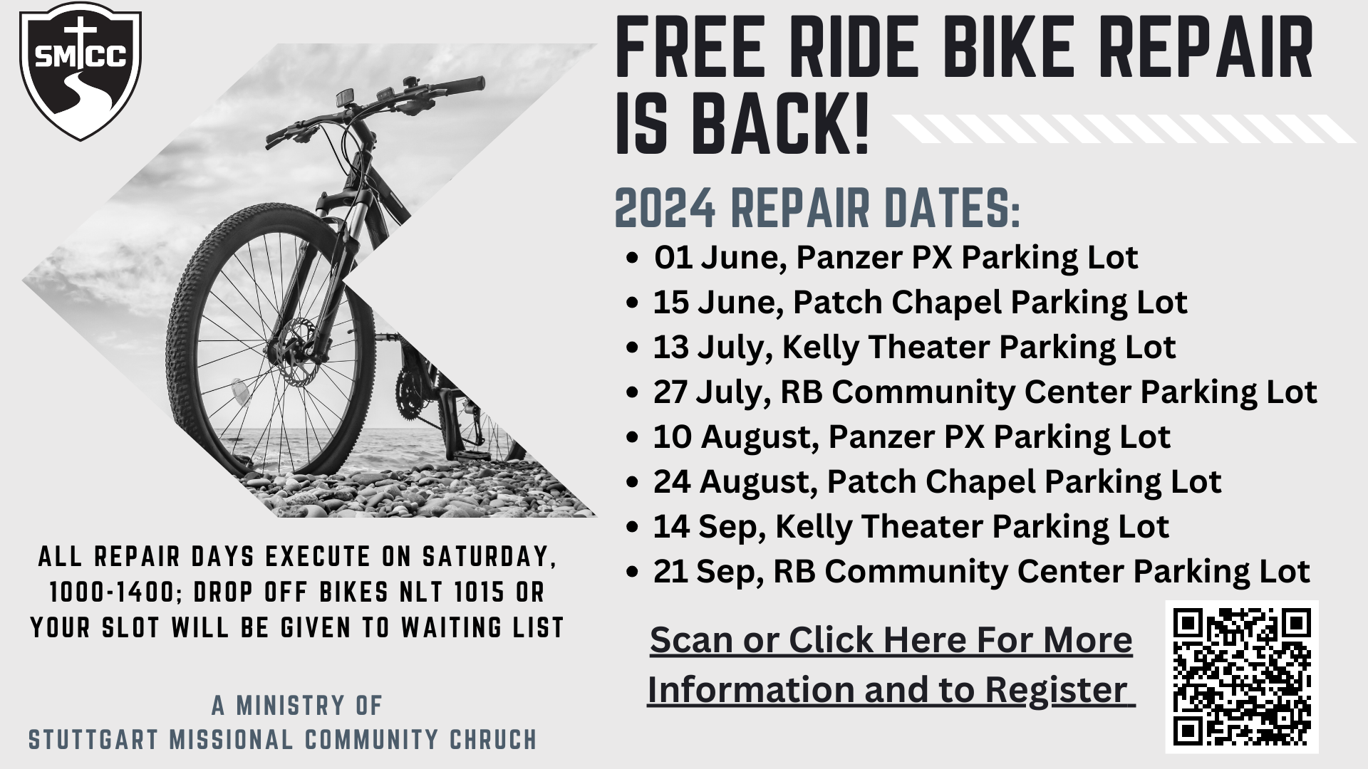 Free Ride Bike Repair Dates Free Ride Bike Repair Dates